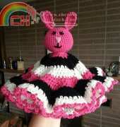 Lisa Jelle - Ruffle Bunny Lovie/Blankie