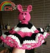 Lisa Jelle - Ruffle Bunny Lovie/Blankie
