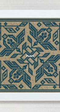 Modern Folk Embroidery - MFA018 - The Lily Wheel