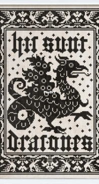 Modern Folk Embroidery - Here Be Dragons