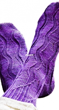GUSH - Sock Solids June 2011 Mystery Sock by Yarnissima