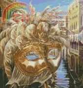 Cross Stitch Canepa Venice Thru The Masks Eyes I