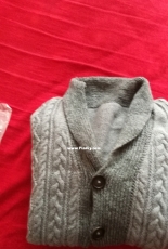 grey cardigan for dad