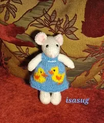 mice Little cotton rabbit