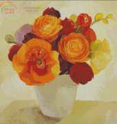 I Love CrossStitch  ILCS -AH-01 Autumn Bouquet XSD