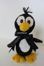 Roosjes Haakbeestjes - Roos van Asperen - Puck the penguin - Dutch