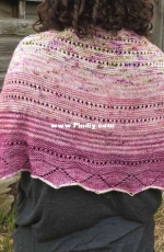 Mooncat Shawl by Kelly McClure  - Free