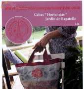 Les brodeuses Parisiennes - Cabas Hortensias