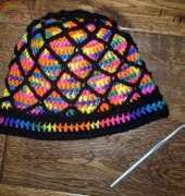 Fishnet beanie