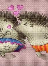 Hedgehogs in Love by Elisli - free