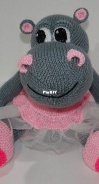 Fifi the Hippo Dancer by Cristina Tonarelli