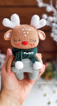 Fairy Toys by Inna Chi - Inna Chi Hm - Inna Chibinova / Chybinova - Derby the Reindeer toy  - any language