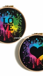 NikkiPattern 239/257 - Rainbow Heart and Love