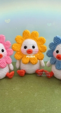 Handmade Natalyushka - Natalya Grigoreva - Наталия Григорьева - Utya-Putya or Flower Duck Russian - Утя-Путя или Уточка-цветочек - Russian - Free