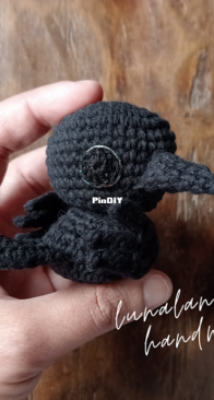 Luna Lana Handmade - Natalia - Cuervo - Crow - English