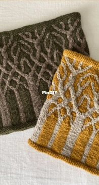 Forests of Arda Cowl by Melanie Rountree