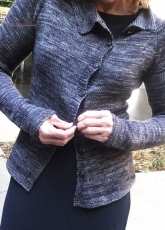 X Cardigan by Judy Brien (WoolanMe)
