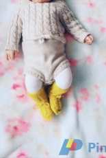 Romper and booties