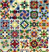 Jeremiah Junction JL181 30 Quilt Squares PCS