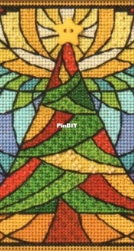 Mill Hill - Buttons and Beads - Winter Series - MH14-2532 Stained Glass Tree