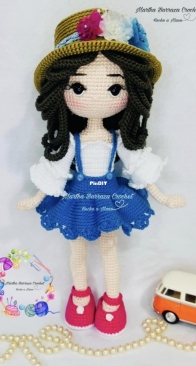Martha Barraza Crochet - Martha Barraza - Adriana doll - Muñeca Adriana - Spanish