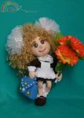 Olenochka - Olga Korchagina - First grader - Russian