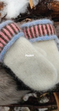 Akilak Felted Mittens by Anna-Sofia Vintersol - Adventure Knitting