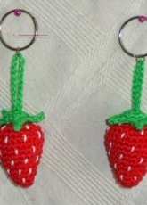 Strawberry Keychains