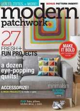 Quilting Arts Magazine-Modern Patchwork-Spring-2015