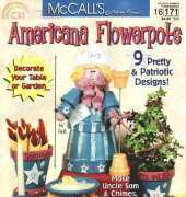 McCalls Creates 16171  Americana Flowerpots