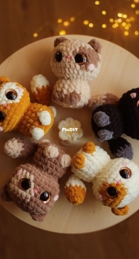 Magic filament - Lysenko Crochet - Tetiana / Tetyana Lysenko - Kitten