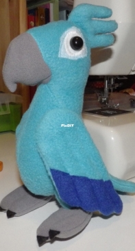 Blue from cartoon Rio