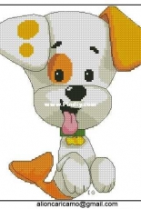Aliona Alionca Ricamo - Cane di Bubble Guppies