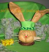 Felt Rabbit centerpiece