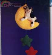 Michele Wilcox - Cow on the Moon Mobile