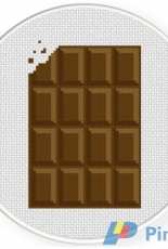Daily Cross Stitch  -  Chocolate Bar
