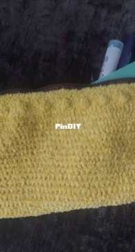 Banana cosmetic bag