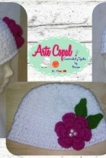 stiletto and crab knit hat