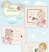 Gloria & Pat Precious Moments PM81 - Wiggles and Giggles