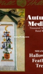 Mill Hill MHAM63 Autumn Medley - Halloween Feather Tree