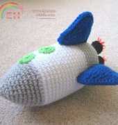 CrochetNPlayDesigns - CraftyAnna -  Rocket