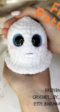 Barunka Crochet - Crochet by Daduska - Daniella  -  Ghost - Free