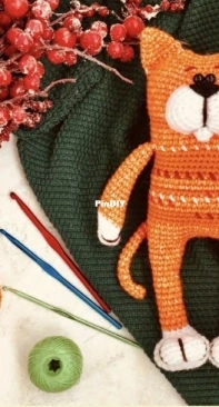 Cozy Puppet - Oksana Zibnitskaya - Orange Cat  - Оксана Зибницкая - Кот Рыжий - Russian