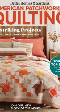 American Patchwork and Quilting - Issue 190 - October 2024