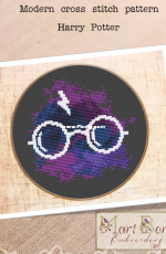 Mari Bori Embroidery - Harry Potter