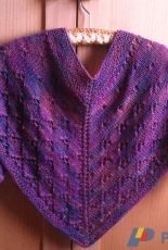 Violetta Versatile Shawl by Leonore Bogat /leoleo-English,German-Free