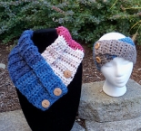 Claudia Navarrete - The Elizabeth Cowl and Elizabeth headband