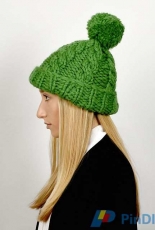 Jolly Green Giant Beanie by Margeau Soboti