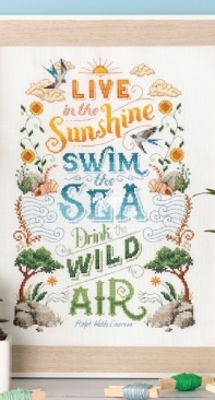 Live Swim Drink by Emma Congdon from Cross Stitch for the Earth PCS + XSD