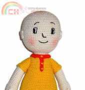 Narya  Toys- Caillou Amigurumi Pattern - English